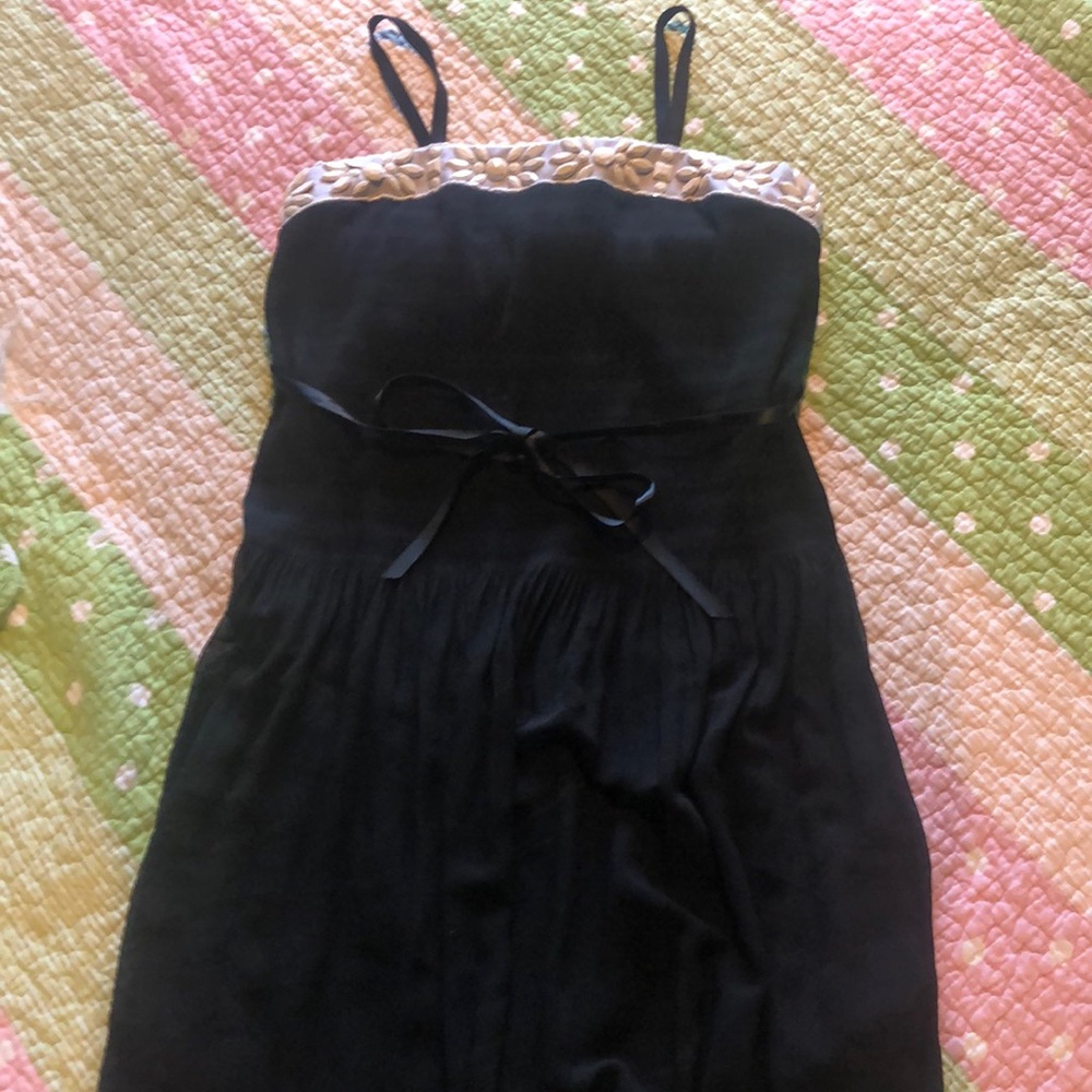 black dress